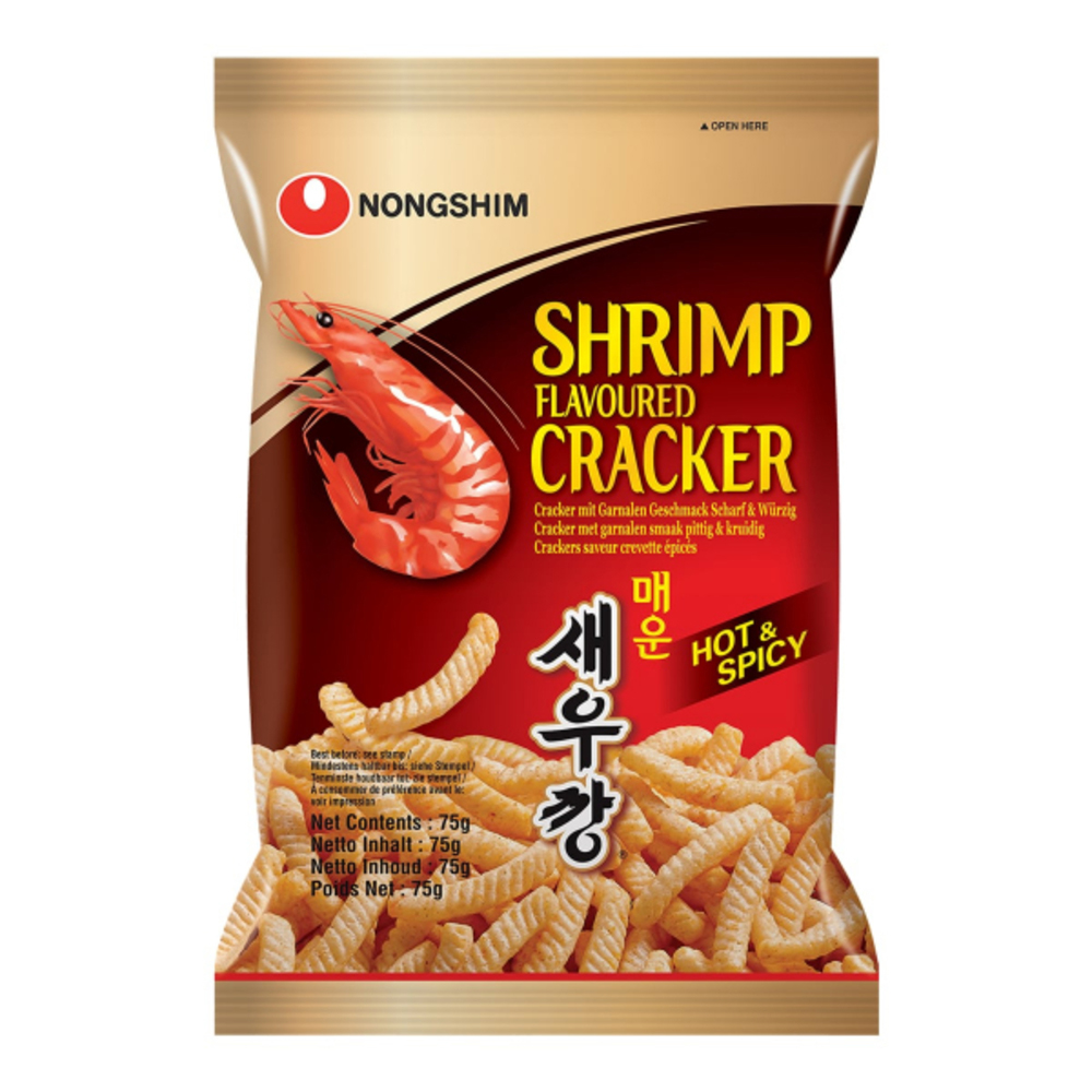 Изображение товара Чипсы Nongshim Креветочные Острые 75г