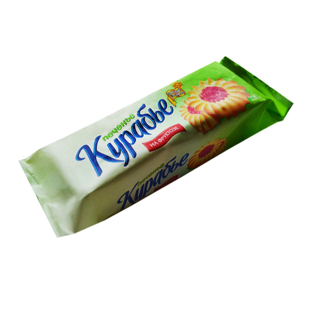 Изображение товара Петродиет Курабье на фруктозе 220 г - диетическое печенье