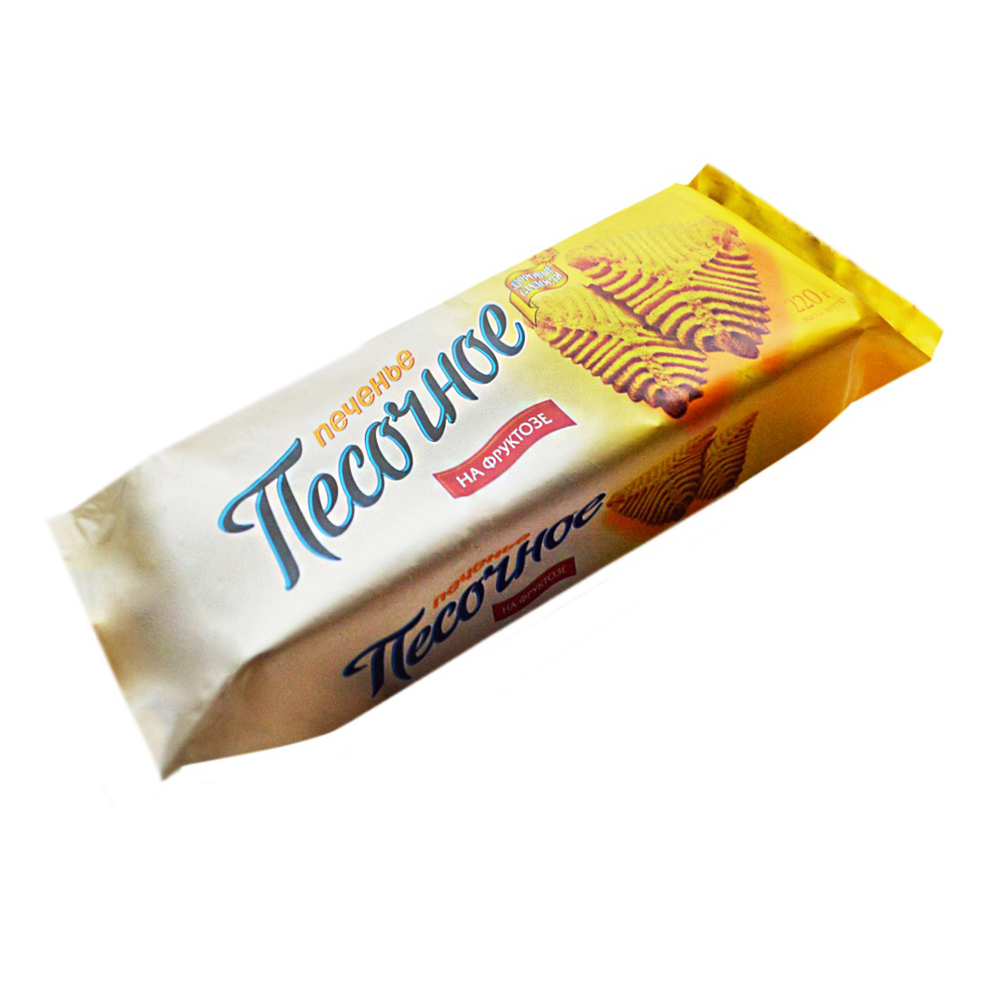 Изображение товара Печенье Петродиет Песочное на Фруктозе 220 г