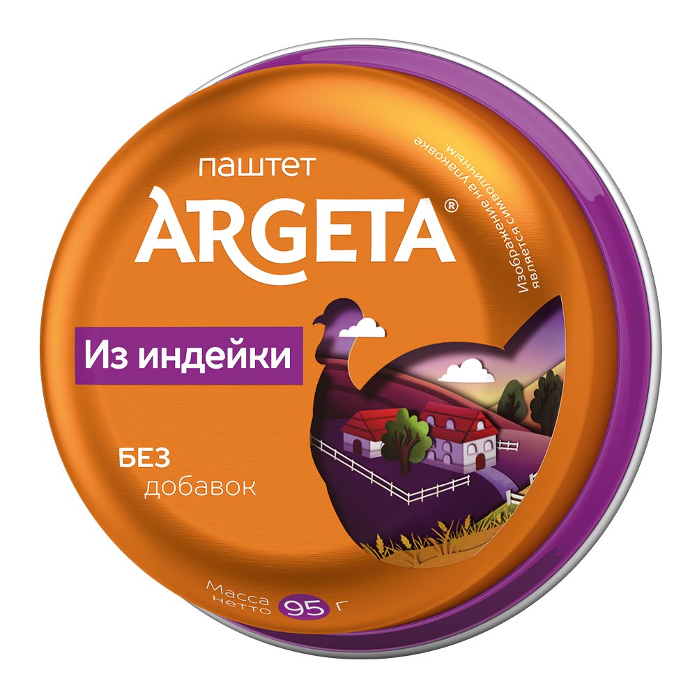 Изображение товара Паштет Argeta из Индейки 95г