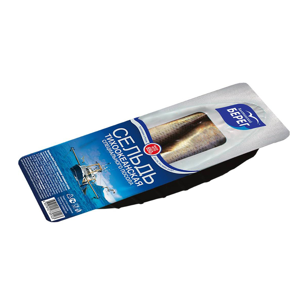 Изображение товара Сельдь Тихоокеанская Специального Посола 650г