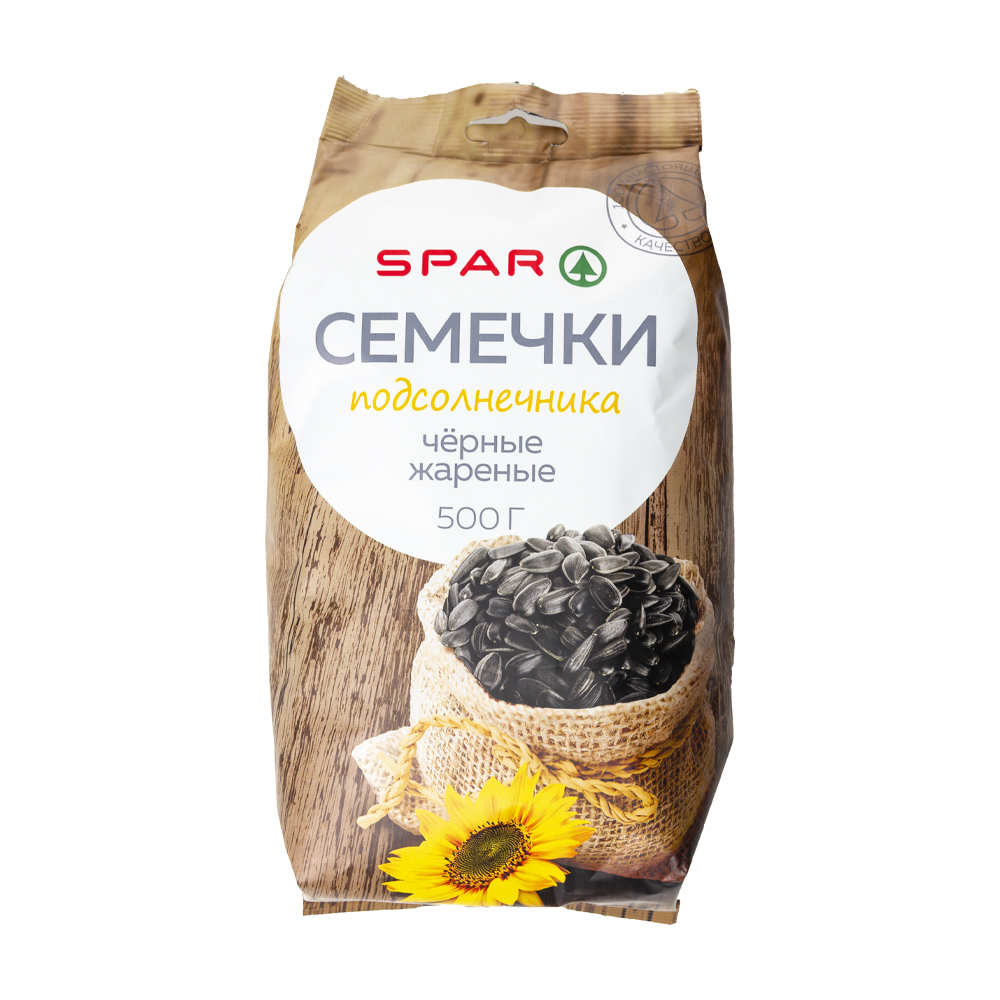 Изображение товара SPAR Семечки подсолнечника жареные 500 г