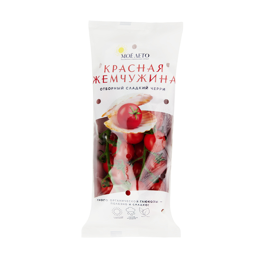 Изображение товара Томат Черри Мое Лето Красная Жемчужина на Ветке 250г