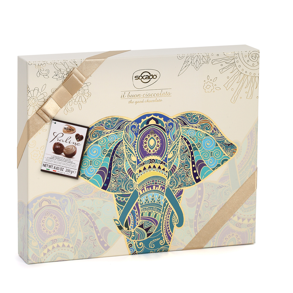 Изображение товара Набор Конфет Socado Индийский Слон Ассорти 250г