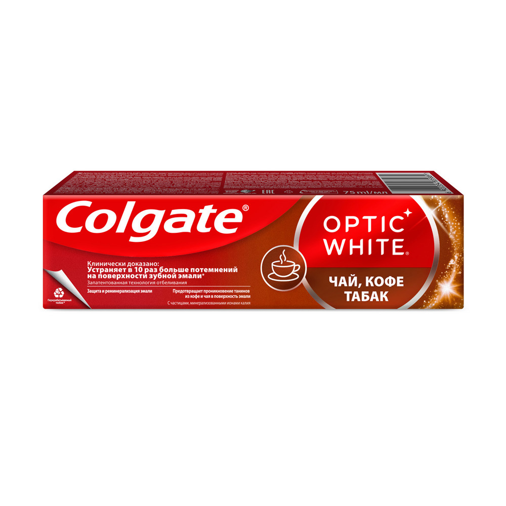 Изображение товара Зубная Паста Colgate для Ценителей Чая Кофе и Табака 75мл