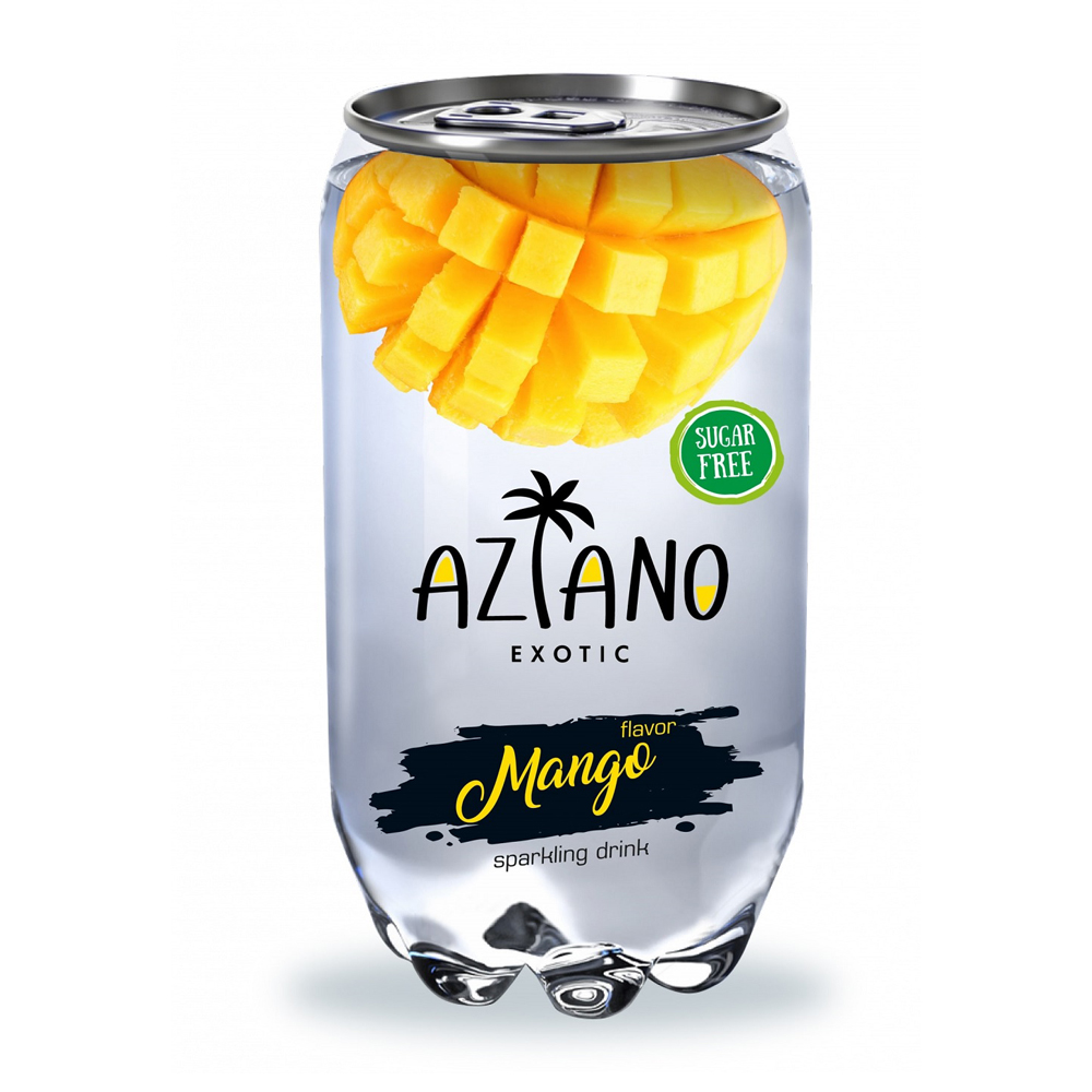 Изображение товара Напиток Aziano Манго Газированный 0,35л пэт