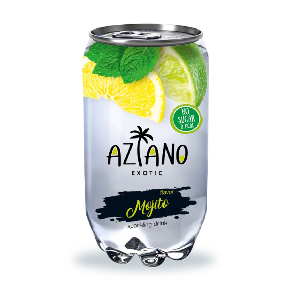 Изображение товара Напиток Aziano Мохито Газированный 350г пэт