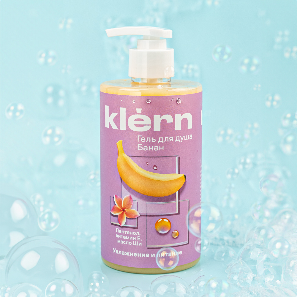 Изображение товара Гель для Душа Klern Тропический Банан 460мл