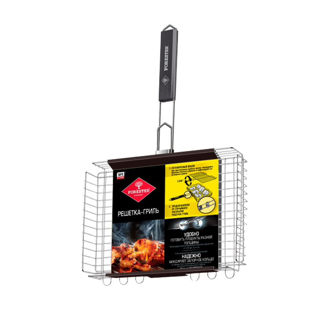 Изображение товара Решетка-Гриль Forester Универсальная 24*37см
