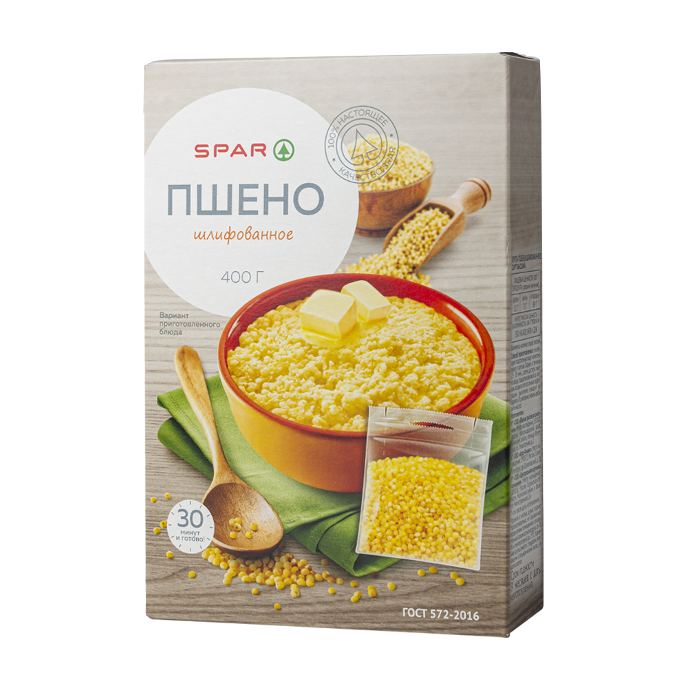 Купить пшено spar 5 пакетиков*80г с доставкой на дом в магазине SPAR