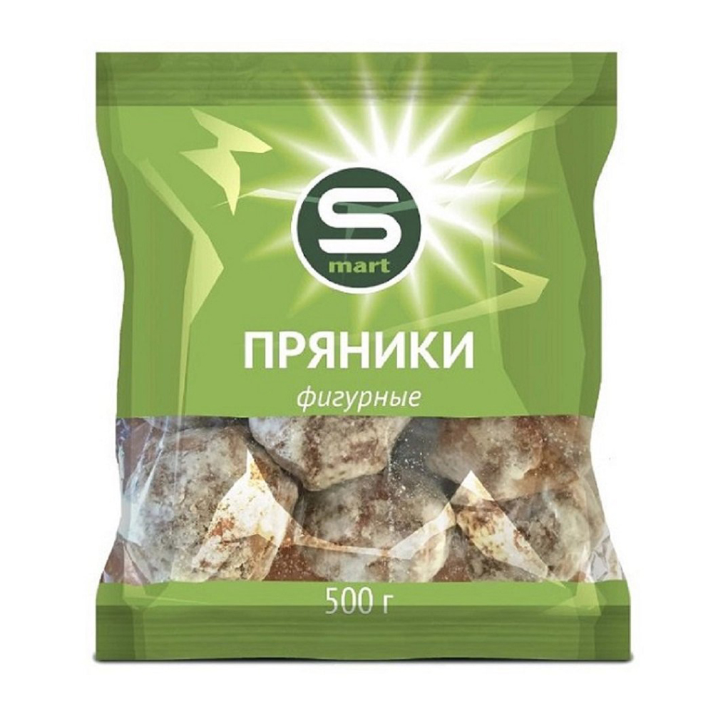 Купить пряники smart фигурные 500г с доставкой на дом в магазине SPAR