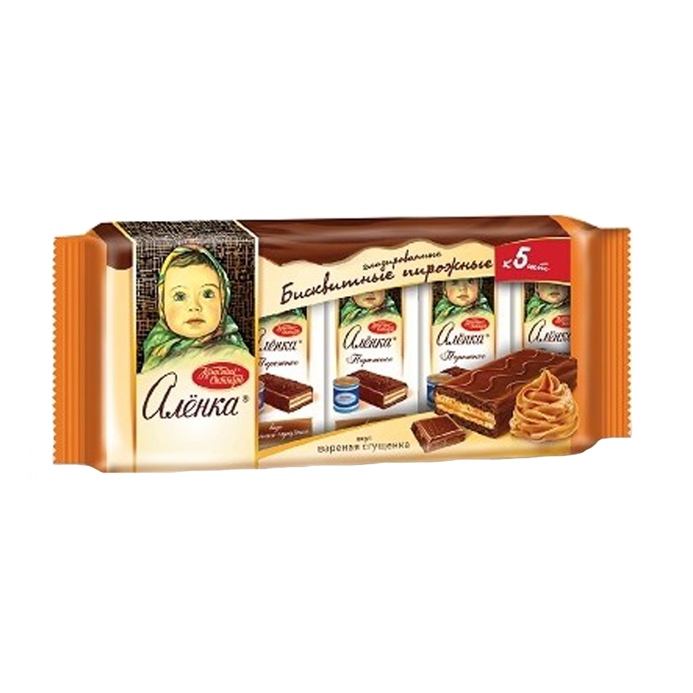 Купить пирожные аленка со вкусом вареной сгущенки 200г с доставкой на ...