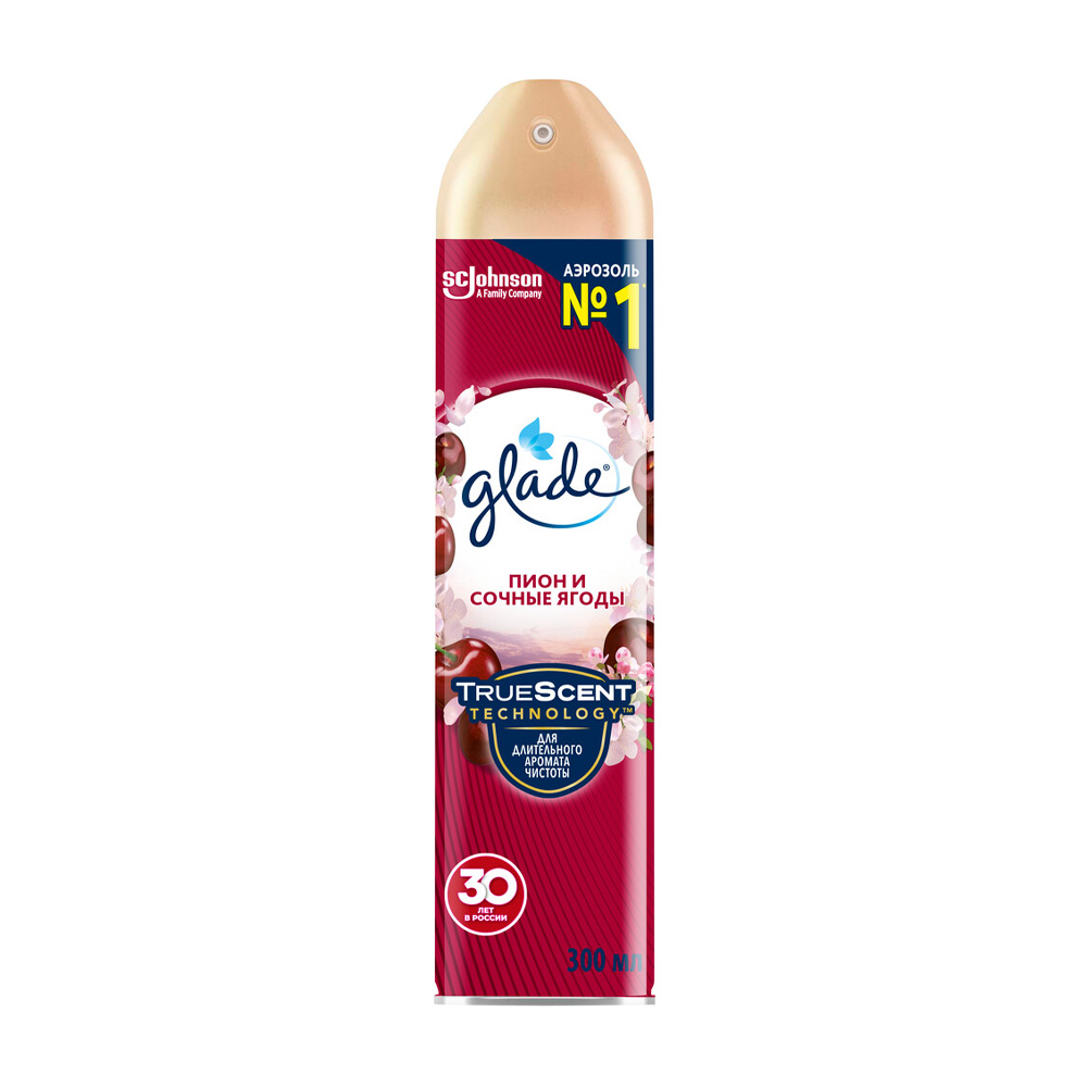 Изображение товара Glade Освежитель Пион и Сочные Ягоды 0,3 л