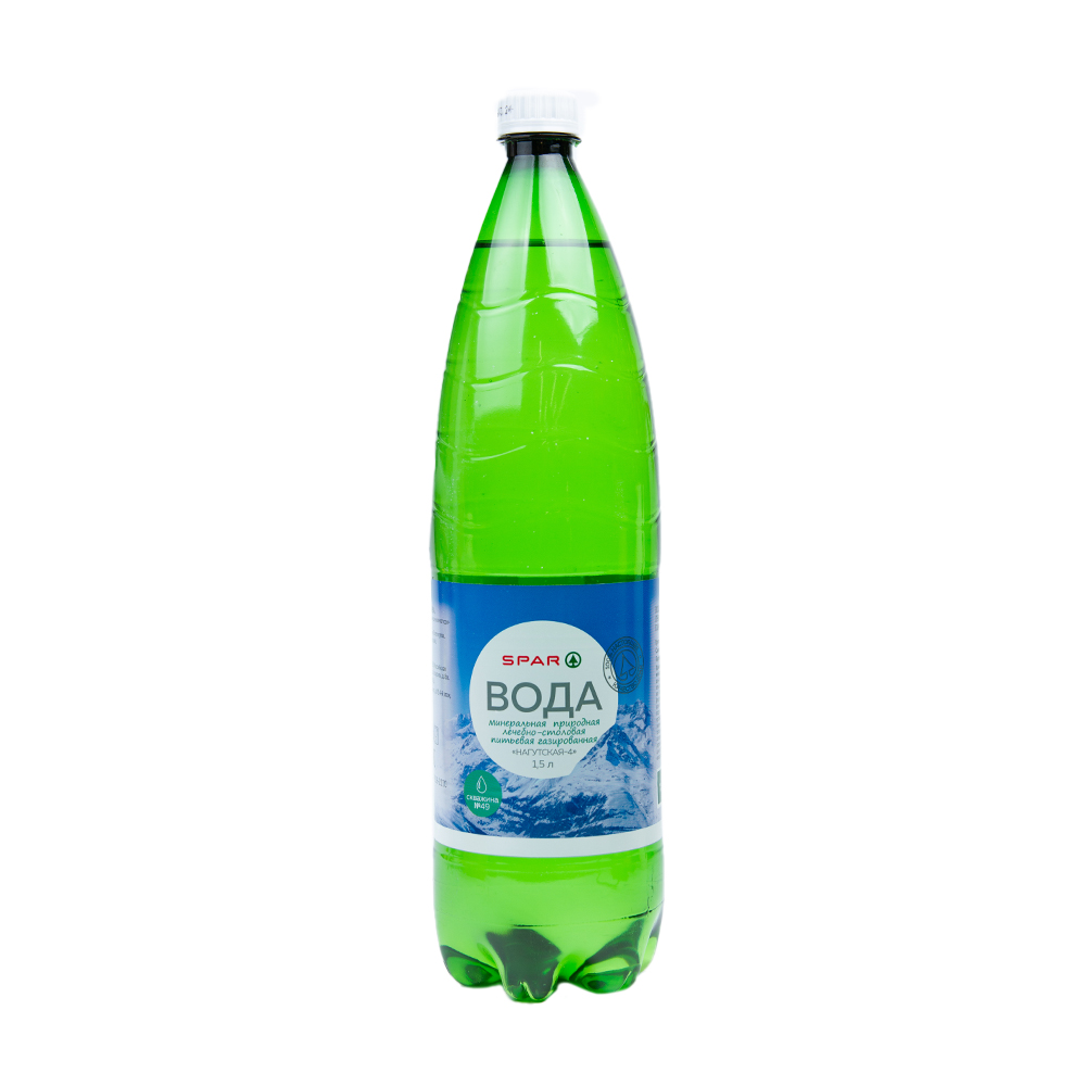 Купить вода минеральная spar лечебно-столовая №4 1,5л с доставкой на ...