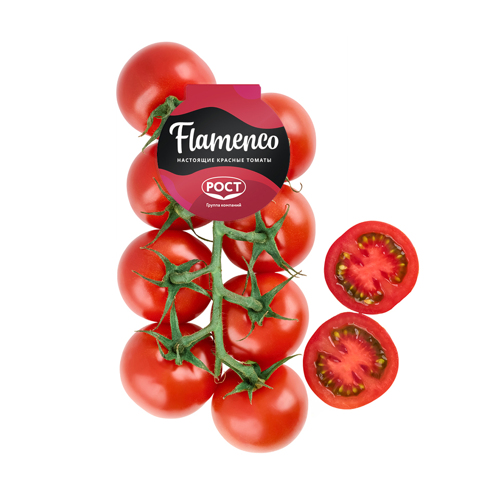 Купить томат flamenco коктейльный на ветке с доставкой на дом в ...