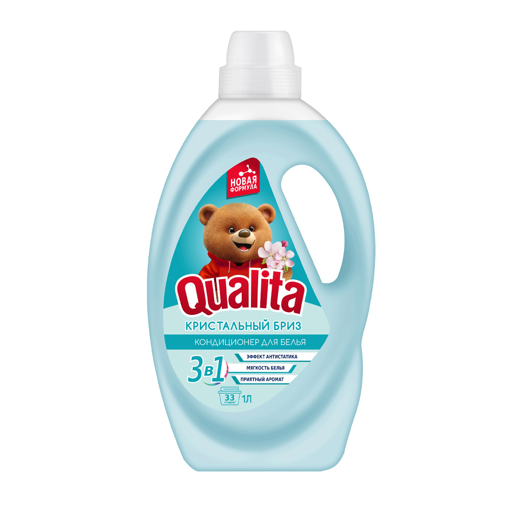 Изображение товара Кондиционер для Белья Qualita Кристальный Бриз 1л