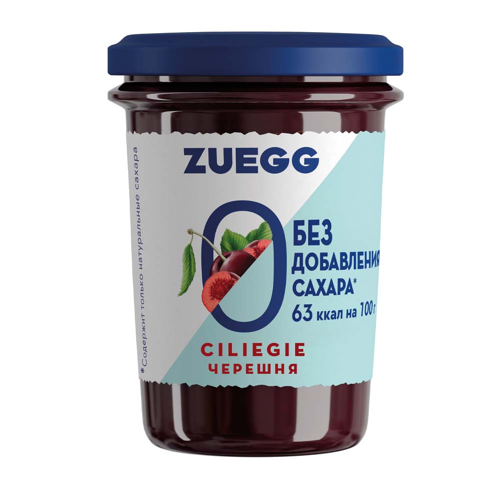 Купить конфитюр zuegg черешня без сахара 220г с доставкой на дом в ...