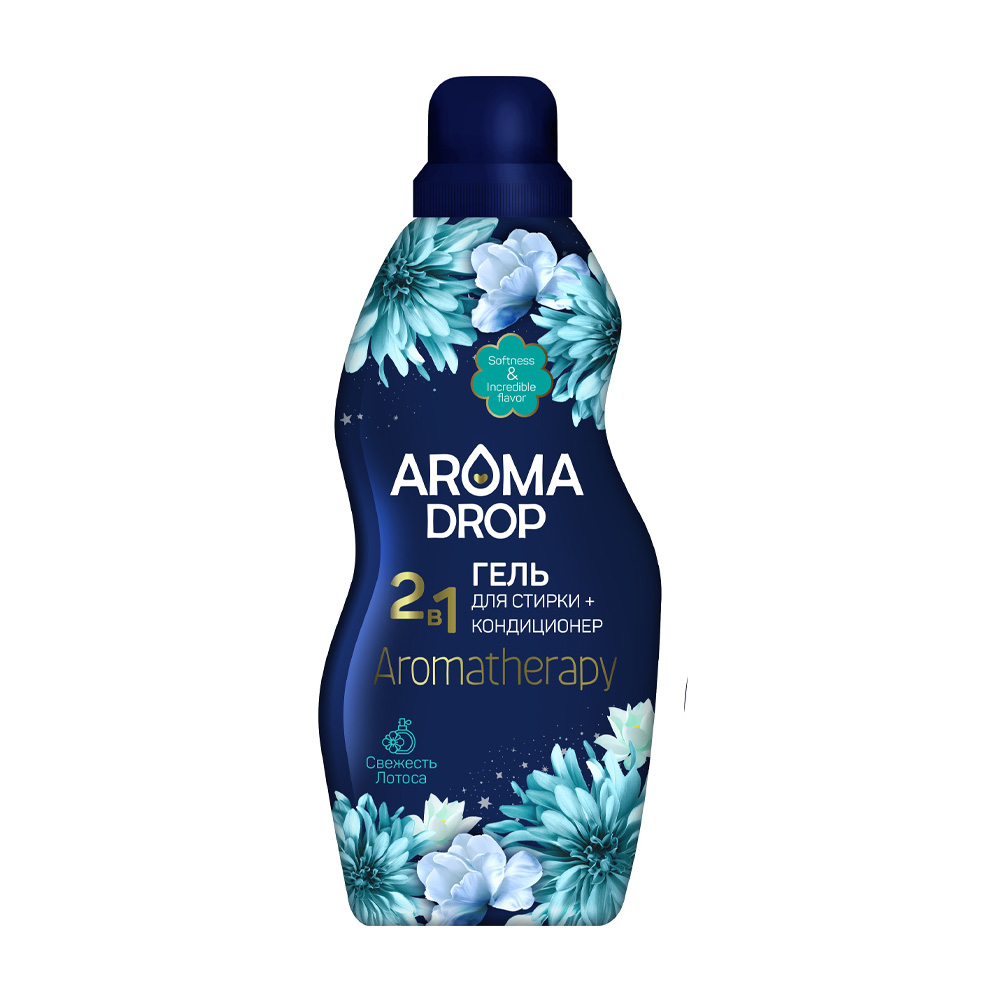 Изображение товара Aroma Drop Свежесть лотоса — жидкость для стирки 1 л