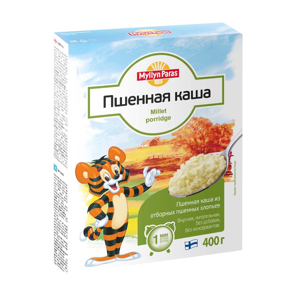 Изображение товара Каша Myllyn Paras Пшенная 400г