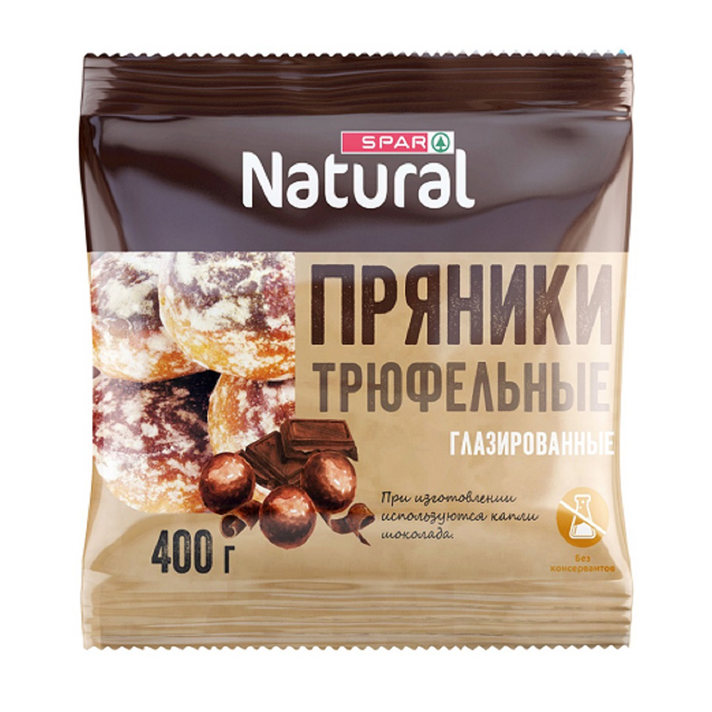 Купить пряники spar natural трюфельные 400г с доставкой на дом в магазине  SPAR