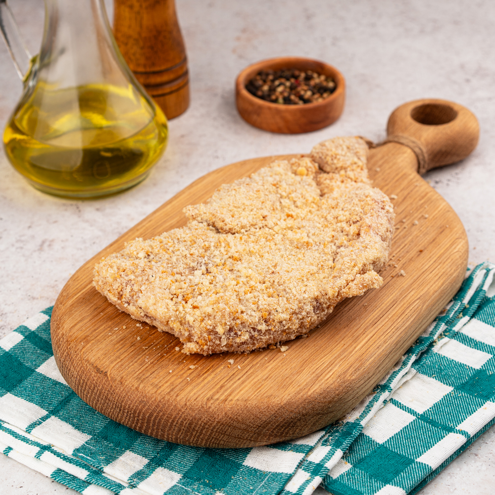 Изображение товара Шницель Чернышихинское мясо по-Министерски из курицы охлажденный Изображение товара Шницель Чернышихинское мясо по-Министерски из курицы охлажденный