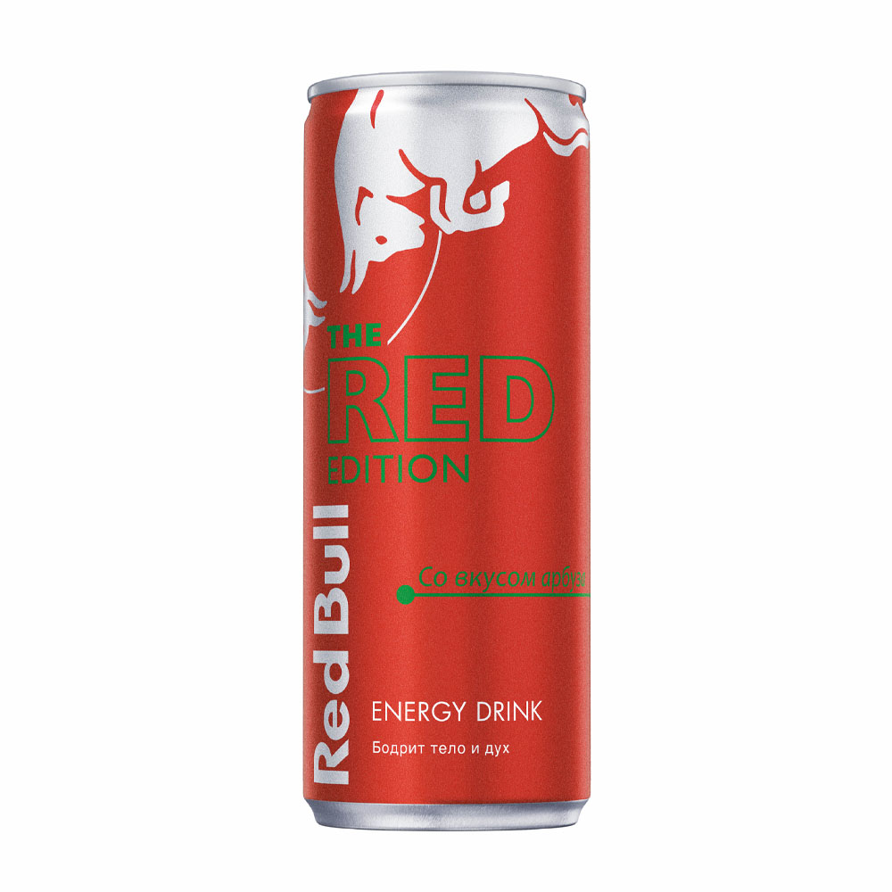 Изображение товара Red Bull Watermelon 0, 25 л - энергетик с вкусом арбуза