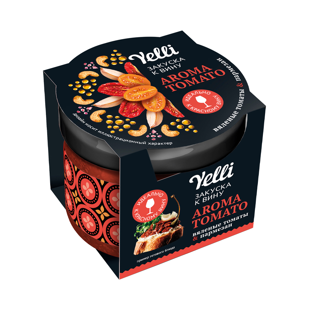 Купить закуска к вину yelli aroma tomato 100г с доставкой на дом в магазине  SPAR