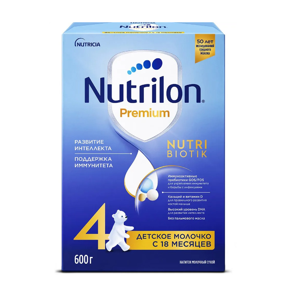 Изображение товара Смесь Nutrilon Premium 4 с 18 Месяцев 600г