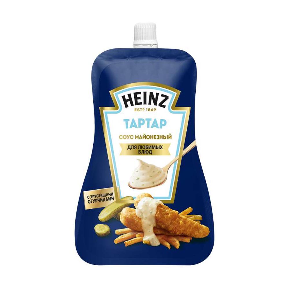 Купить соус heinz майонезный тар-тар 230г дой-пак с доставкой на дом в ...