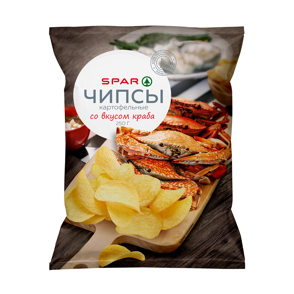 Купить чипсы картофельные spar краб 250г с доставкой на дом в магазине SPAR