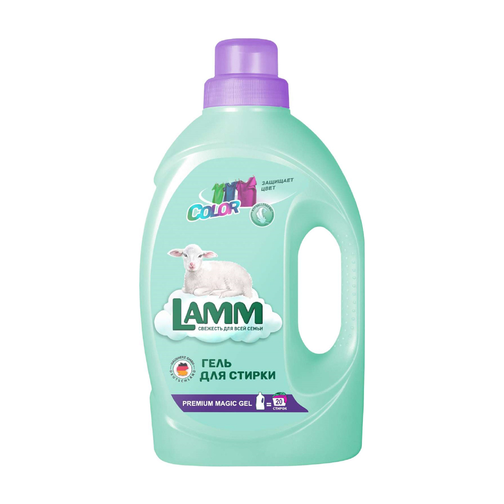 Купить средство жидкое для стирки lamm color 1,3л с доставкой на дом в  магазине SPAR