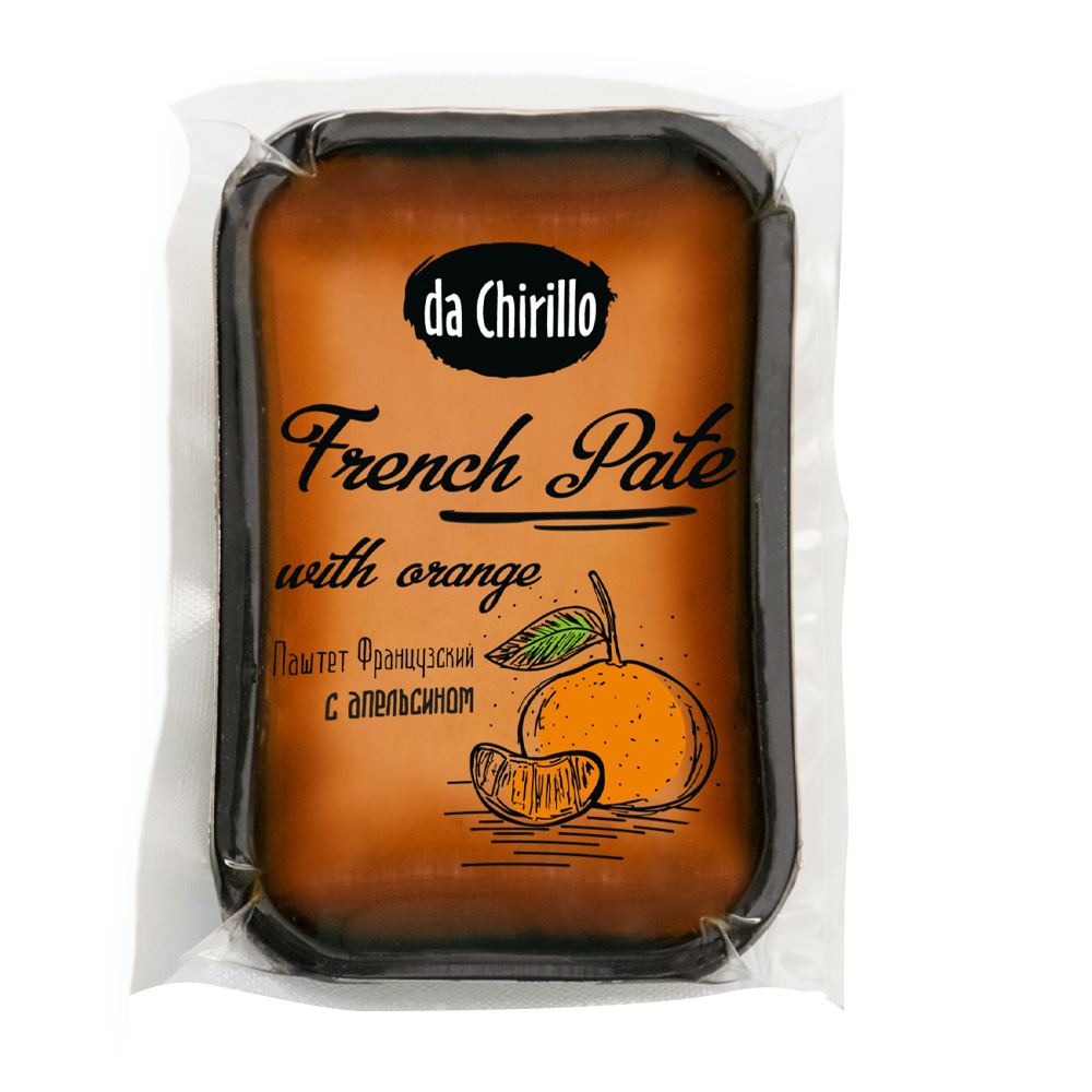 Изображение товара Паштет Da Chirillo Французский с Апельсинами 200г