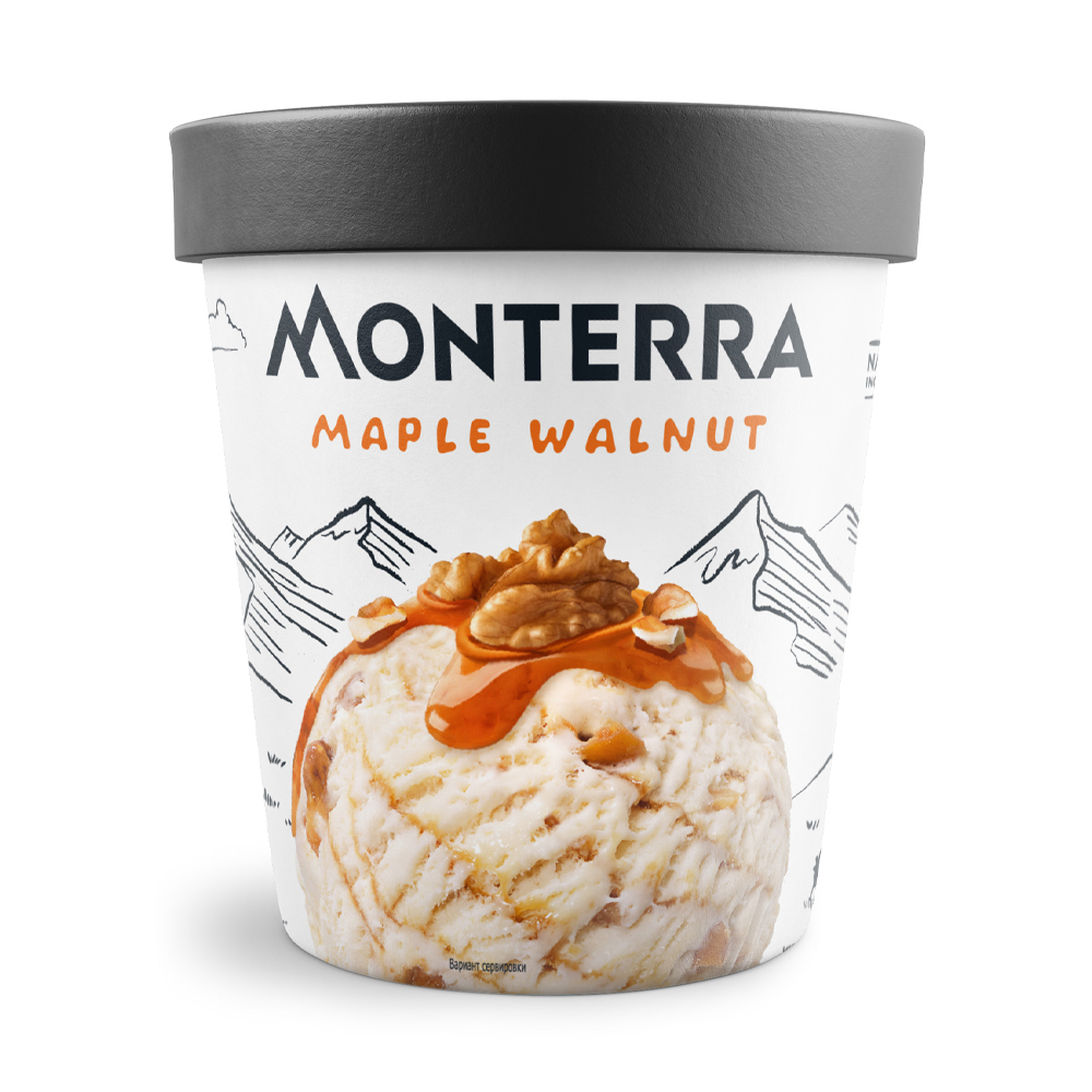Купить мороженое monterra грецкий орех 277г с доставкой на дом в ...