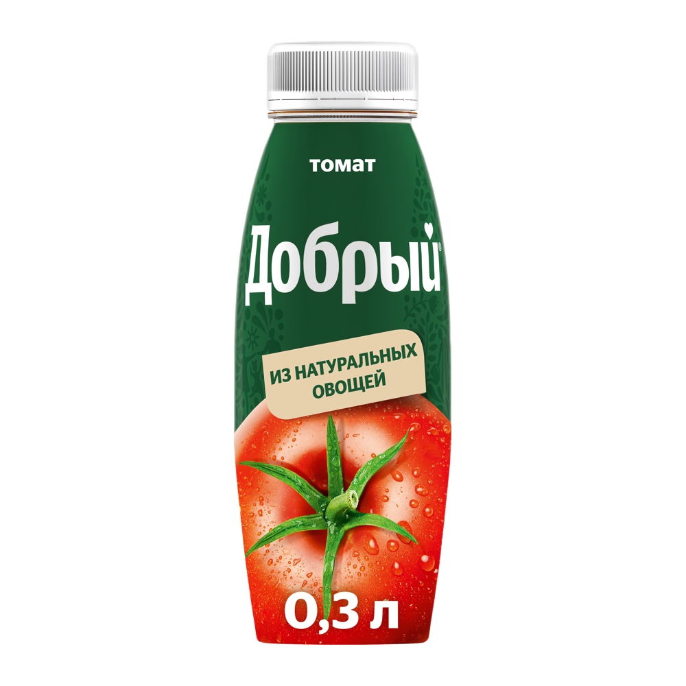 Изображение товара Добрый томатный нектар 0, 3 л - натуральный вкус