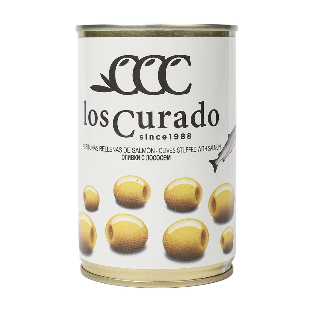 Изображение товара Оливки Los Curado с Лососем 300г ж/б