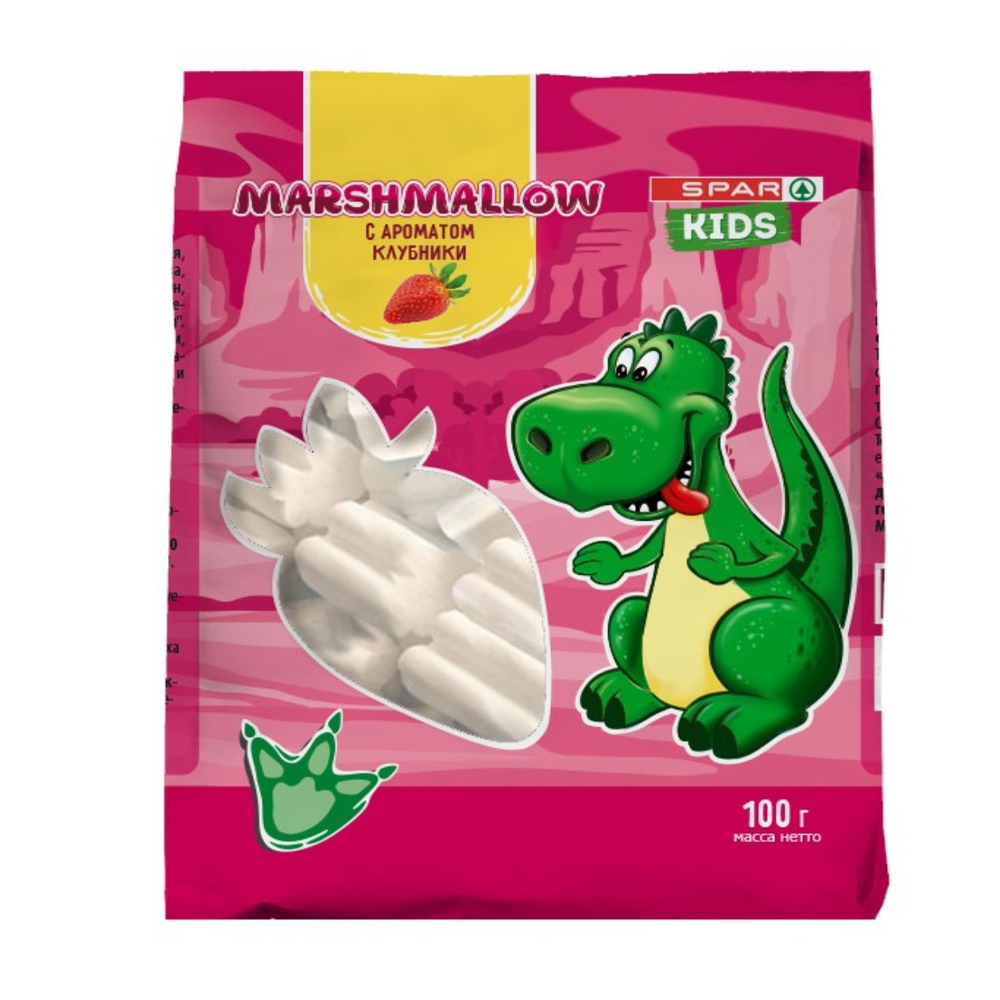 Изображение товара Маршмеллоу SPAR KIDS с Ароматом Клубники 100г