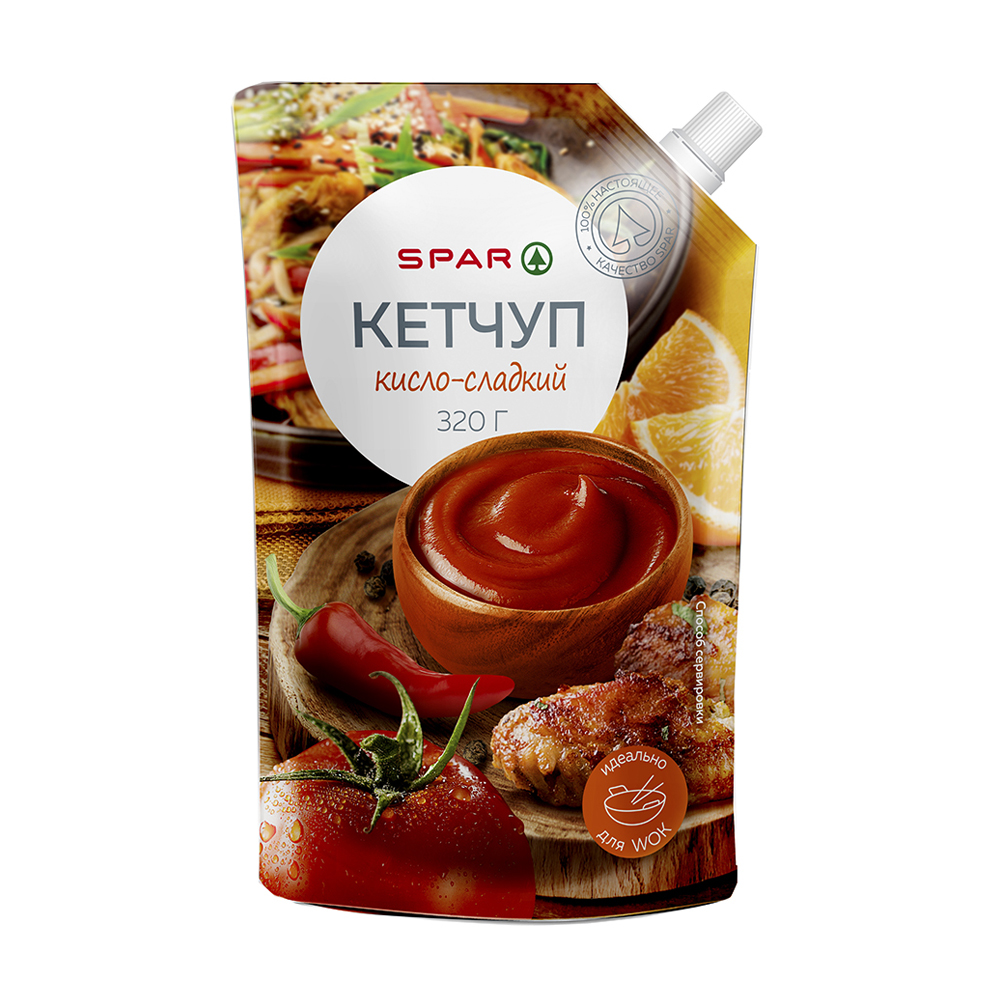 Купить кетчуп spar кисло-сладкий 320г с доставкой на дом в магазине SPAR