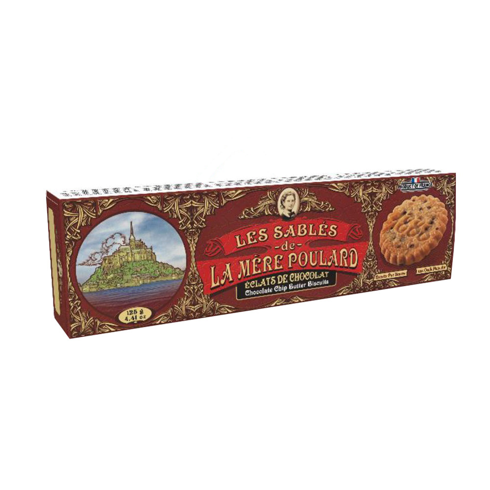 Изображение товара Печенье La Mere Poulard с Кусочками Шоколада 125г