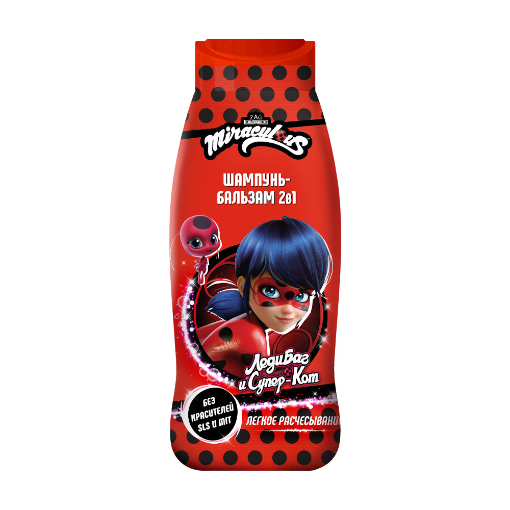 Изображение товара Шампунь-Бальзам Детский Чудесная Леди Баг 400мл