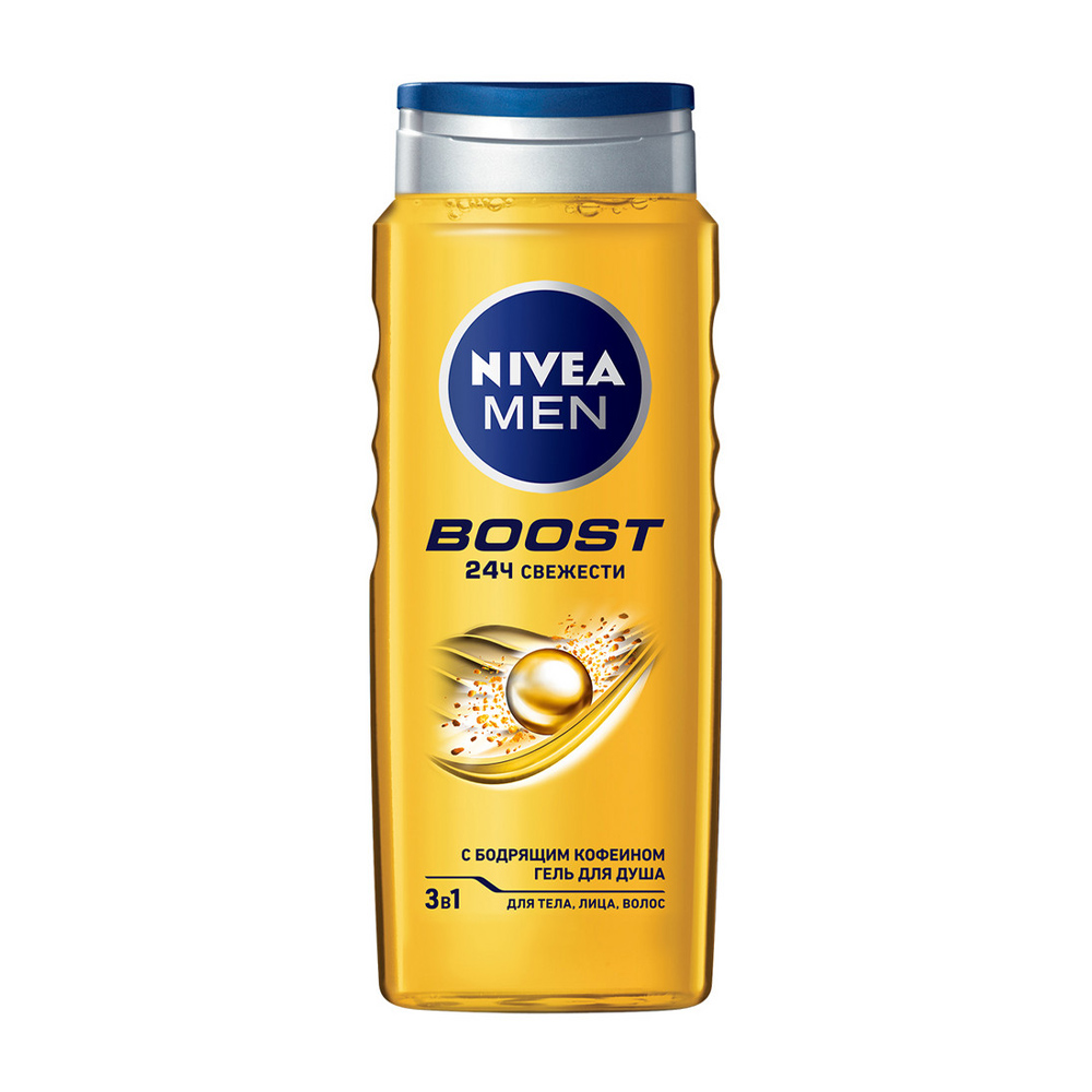 Изображение товара Гель для Душа Nivea Boost 3в1 500мл