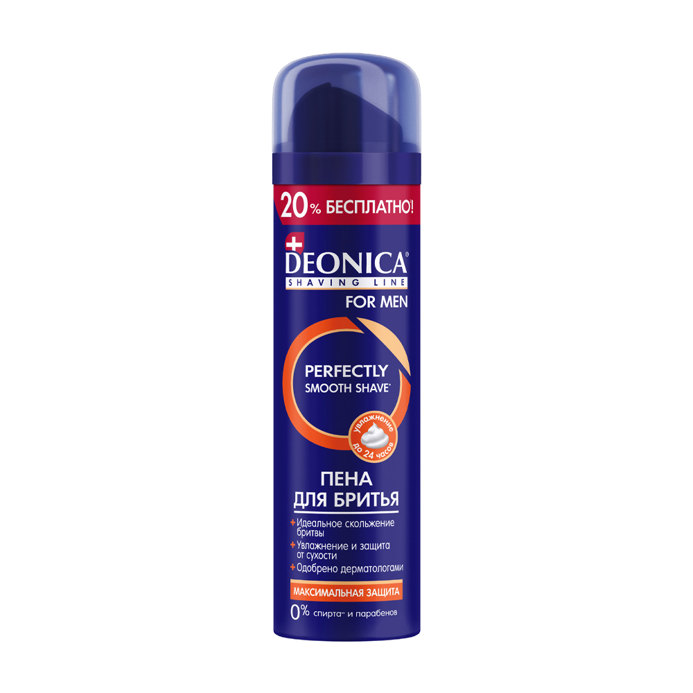 Изображение товара Пена для Бритья Deonica For Men Максимальная Защита 240мл