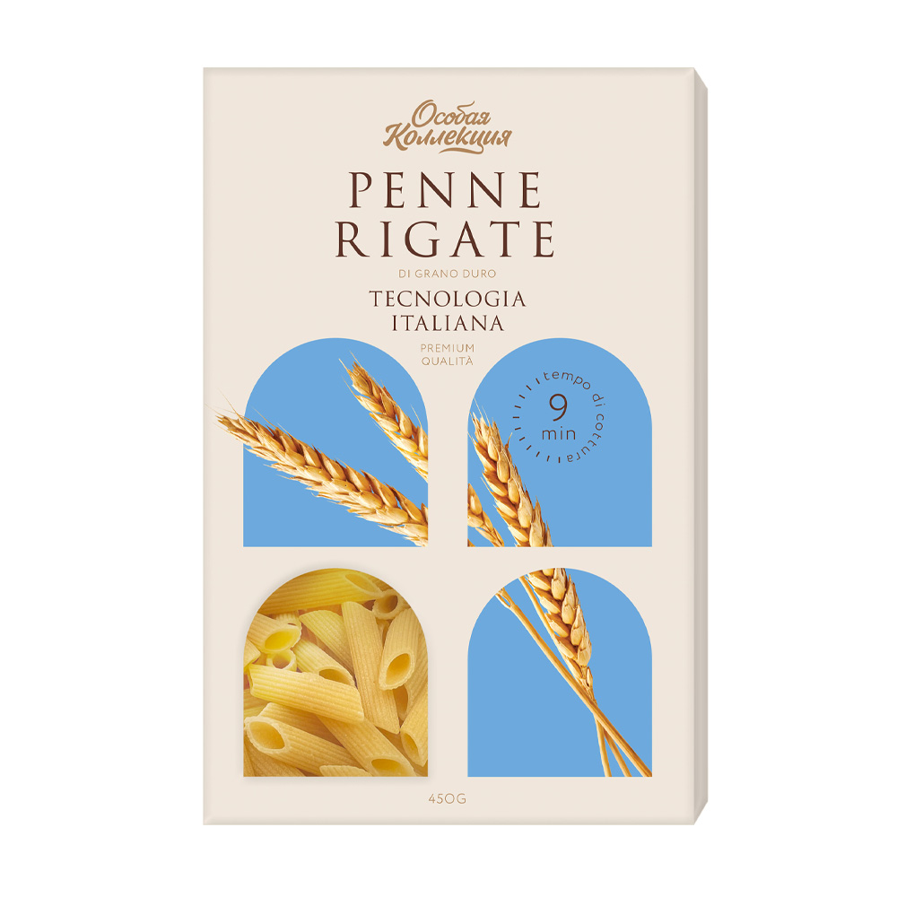 Изображение товара Макаронные Изделия Особая Коллекция Пенне 450г