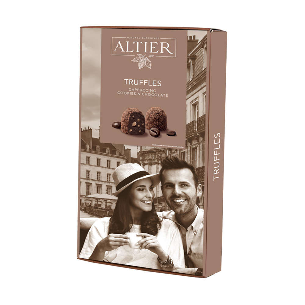 Изображение товара Набор Конфет Altier Трюфели Капучино 180г