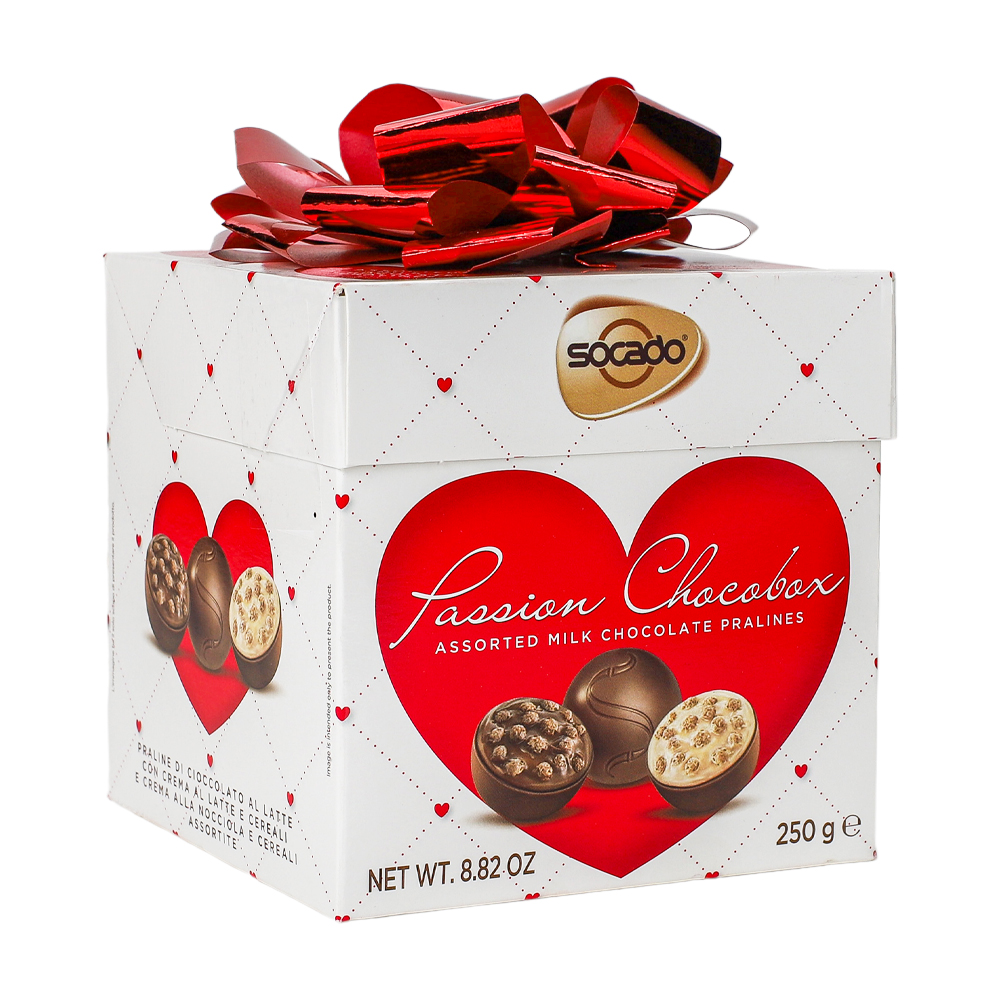 Купить набор конфет socado passion 250г с доставкой на дом в магазине SPAR