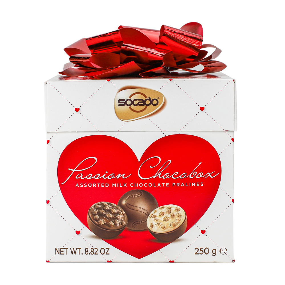 Купить набор конфет socado passion 250г с доставкой на дом в магазине SPAR