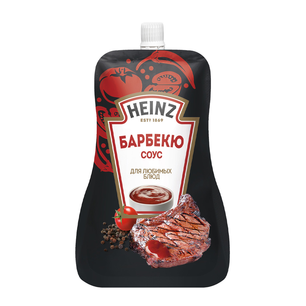 Изображение товара Heinz Барбекю соус 200 г дой-пак