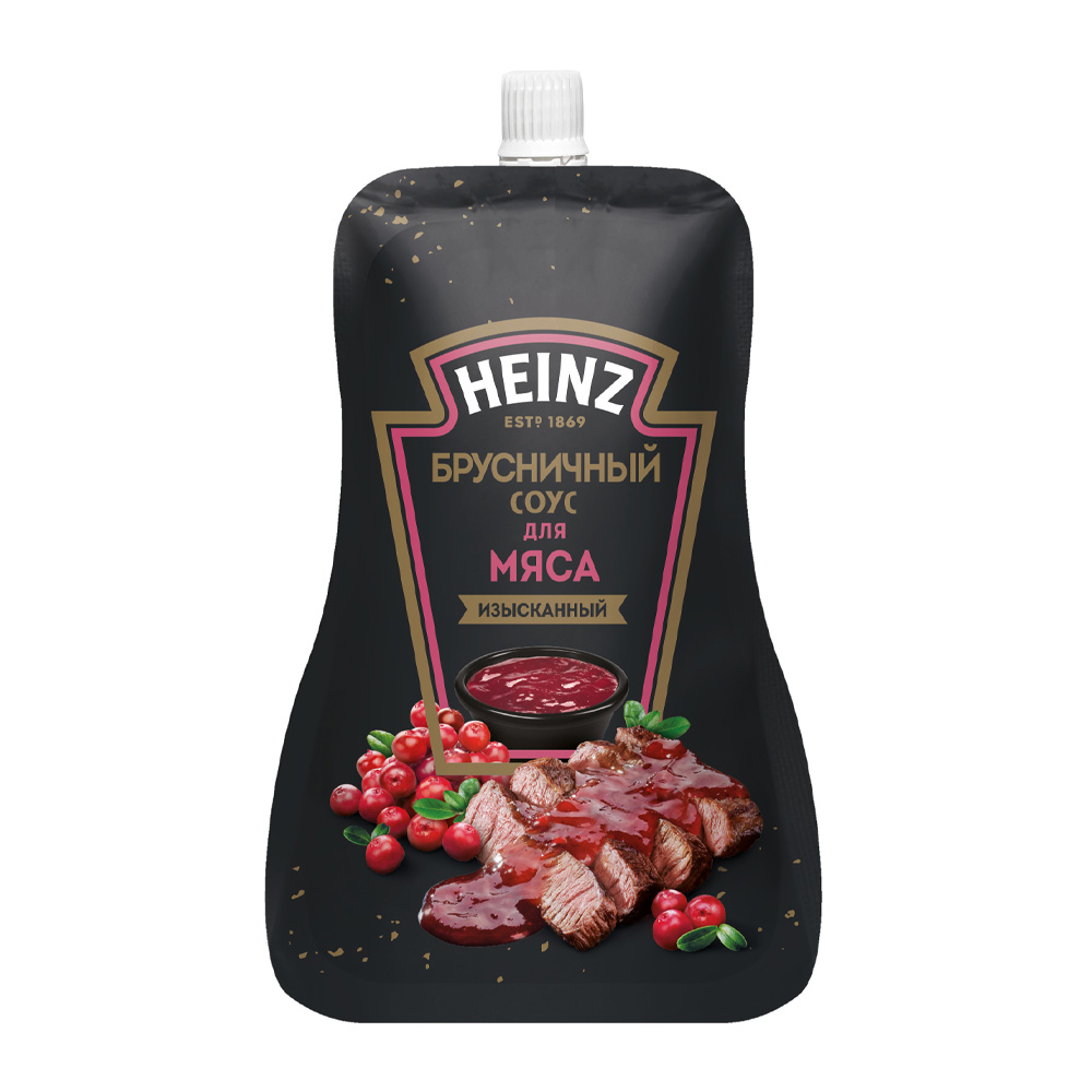 Купить соус heinz брусничный 200г дой-пак с доставкой на дом в магазине ...