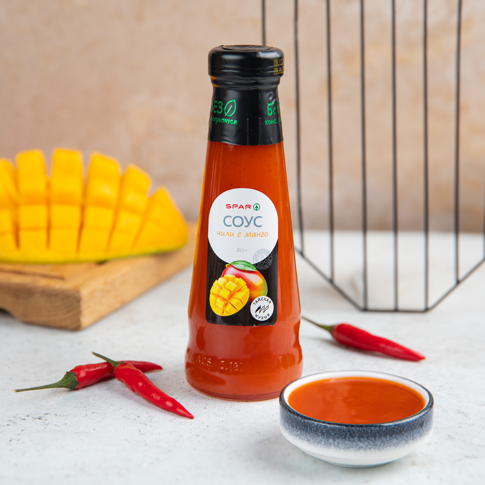 Изображение товара Соус SPAR Чили с Манго 210г