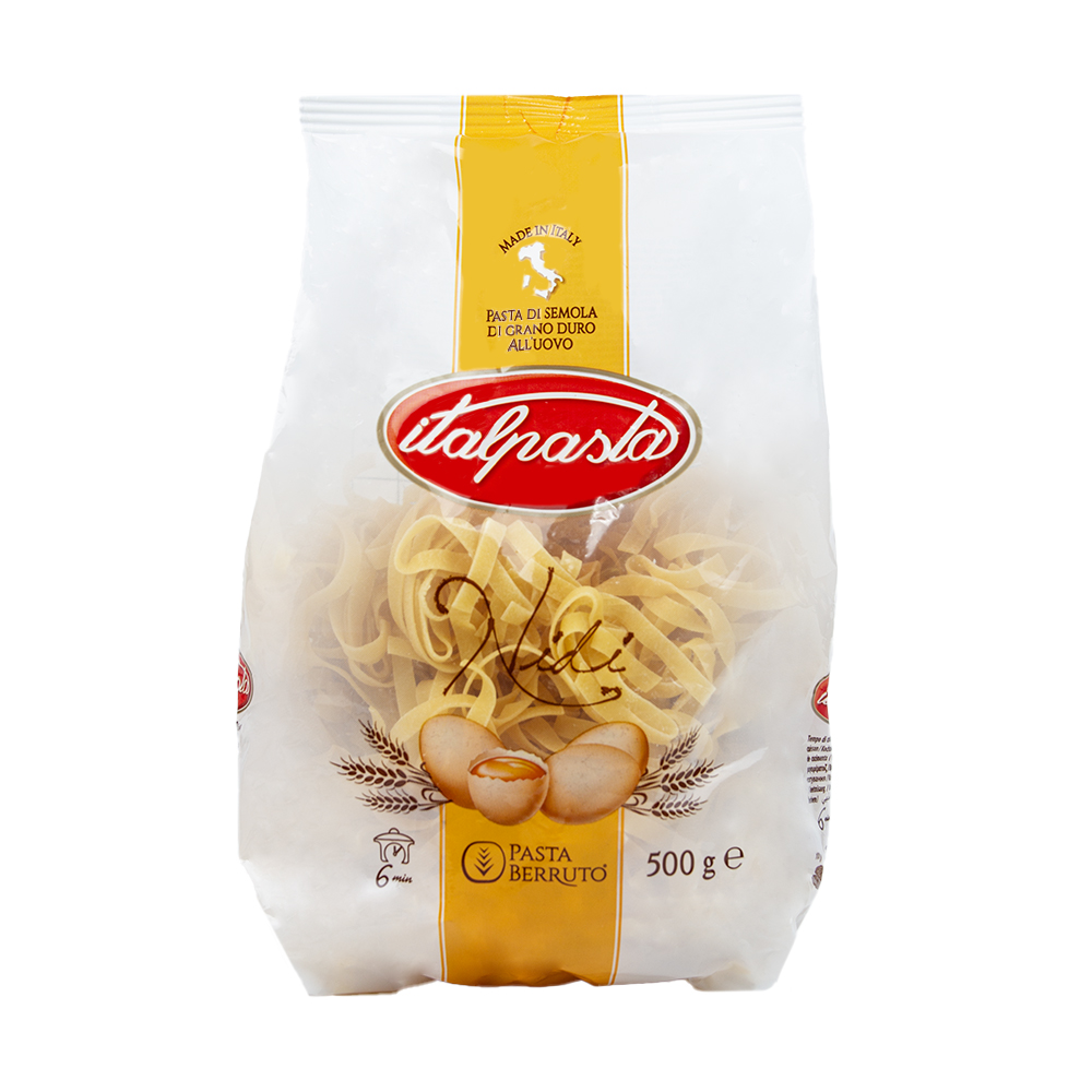 Изображение товара Макаронные Изделия Italpasta Tagliatelle Яичные 500г