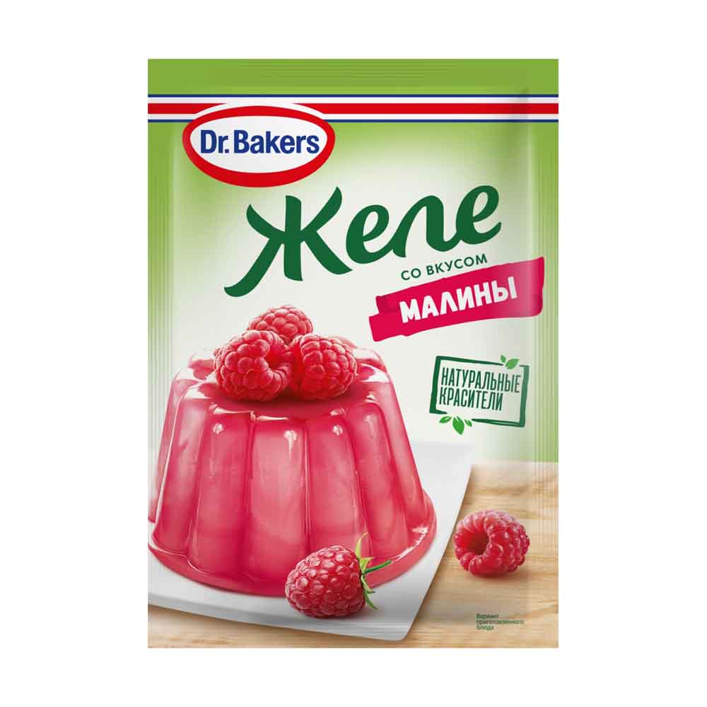 Изображение товара Желе Dr. Bakers со Вкусом Малины 45г